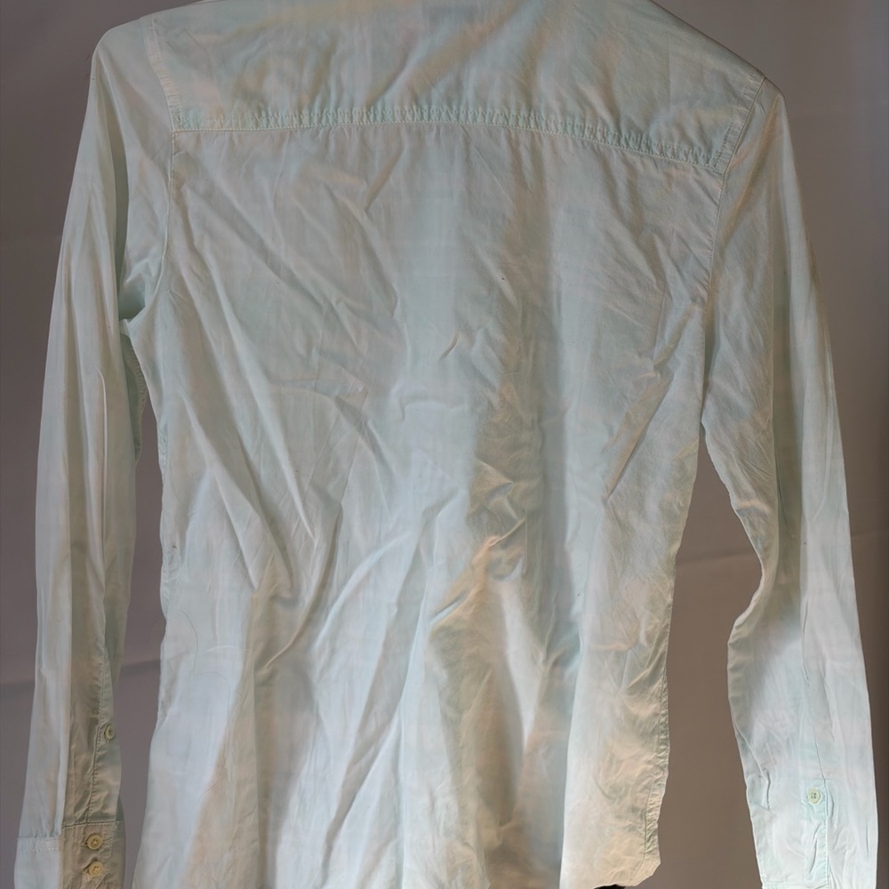 GAP Soft Pastel Blue Button-Up Shirt